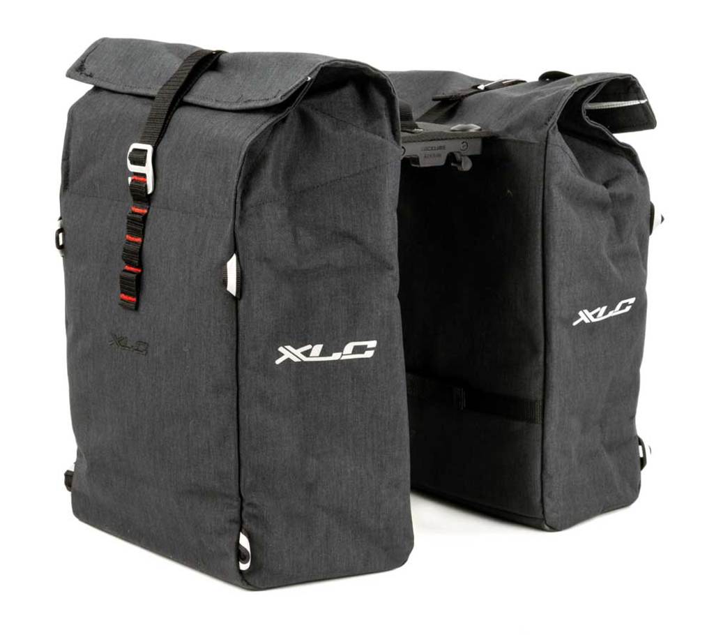 Dubbele Fietstas XLC Commuter RT BA-S93 - RackTime Anthracite Dubbele Fietstas XLC Commuter RT BA-S93 - RackTime Anthracite